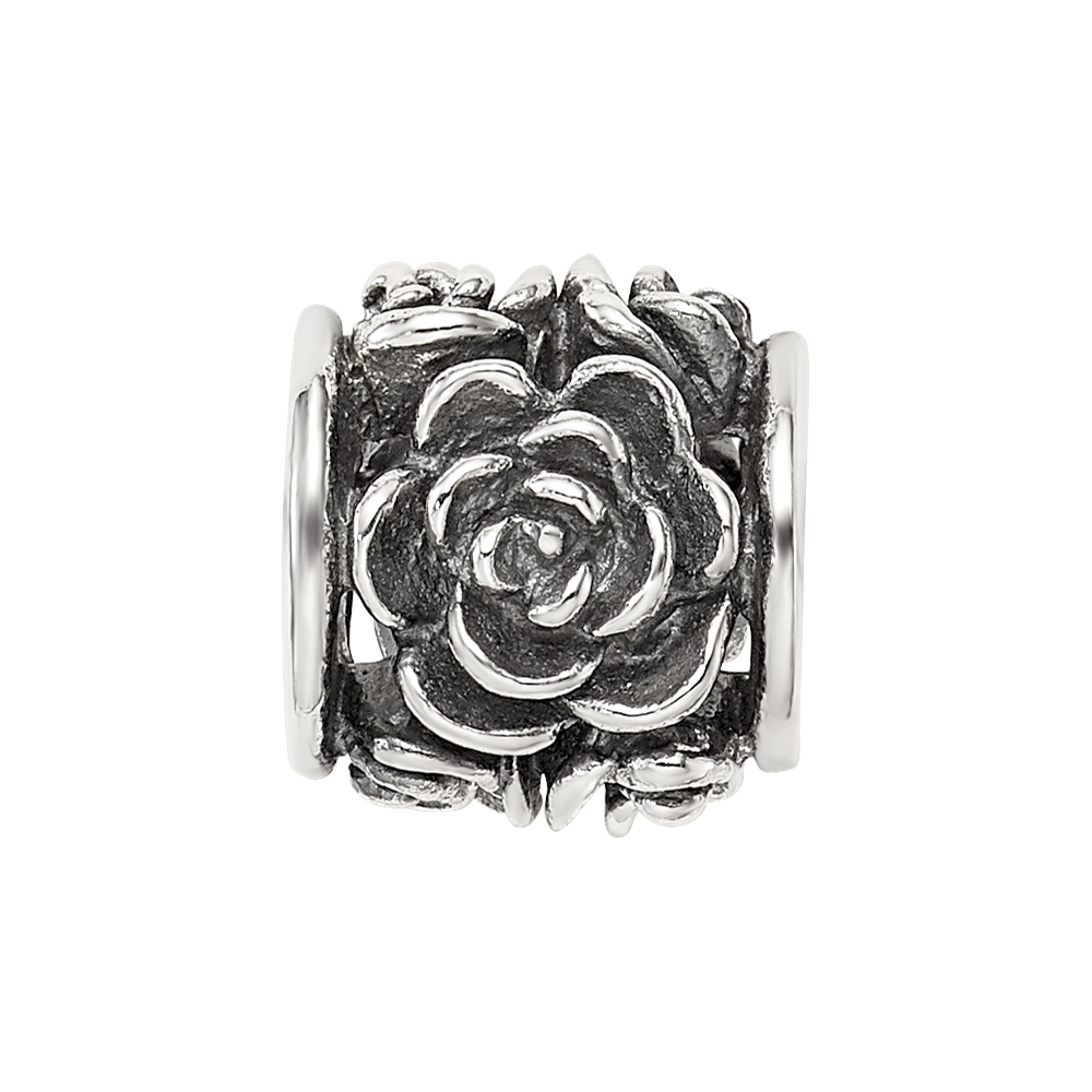 Sterling Silver Reflections Rose Bali Bead