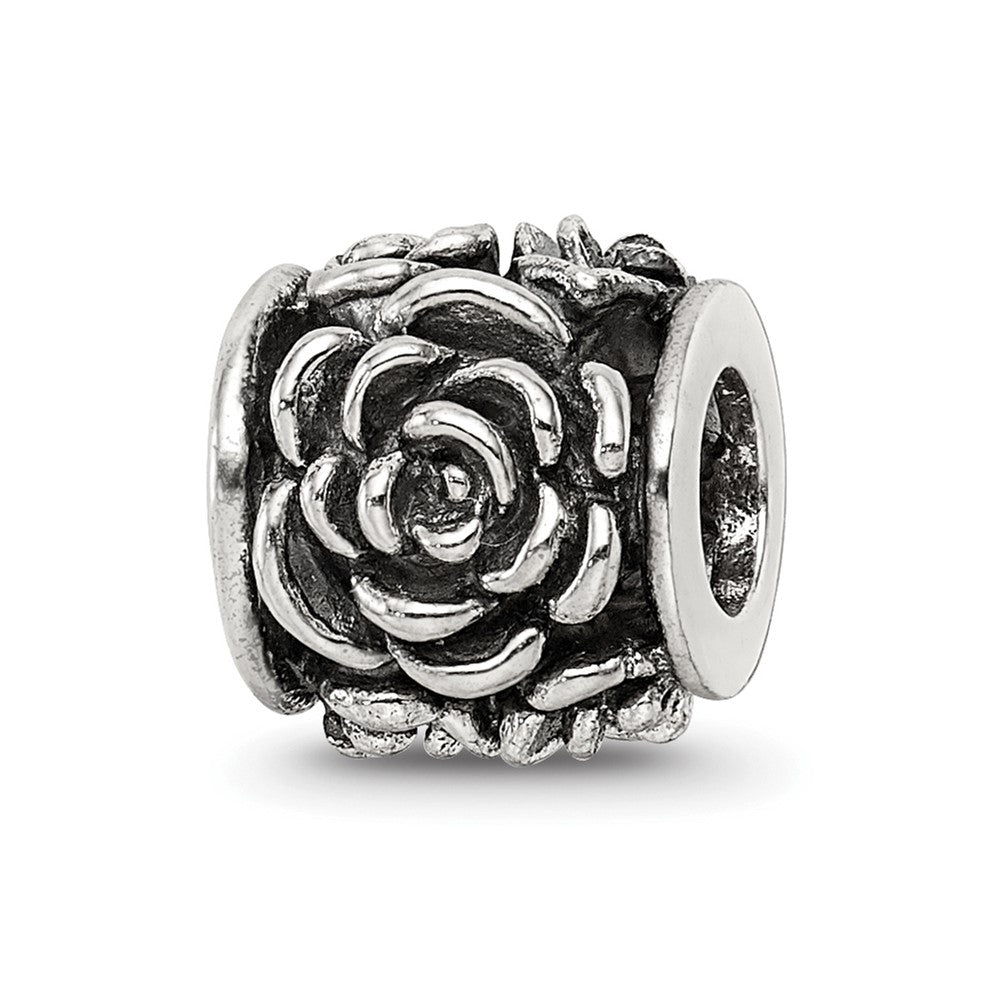 Sterling Silver Reflections Rose Bali Bead