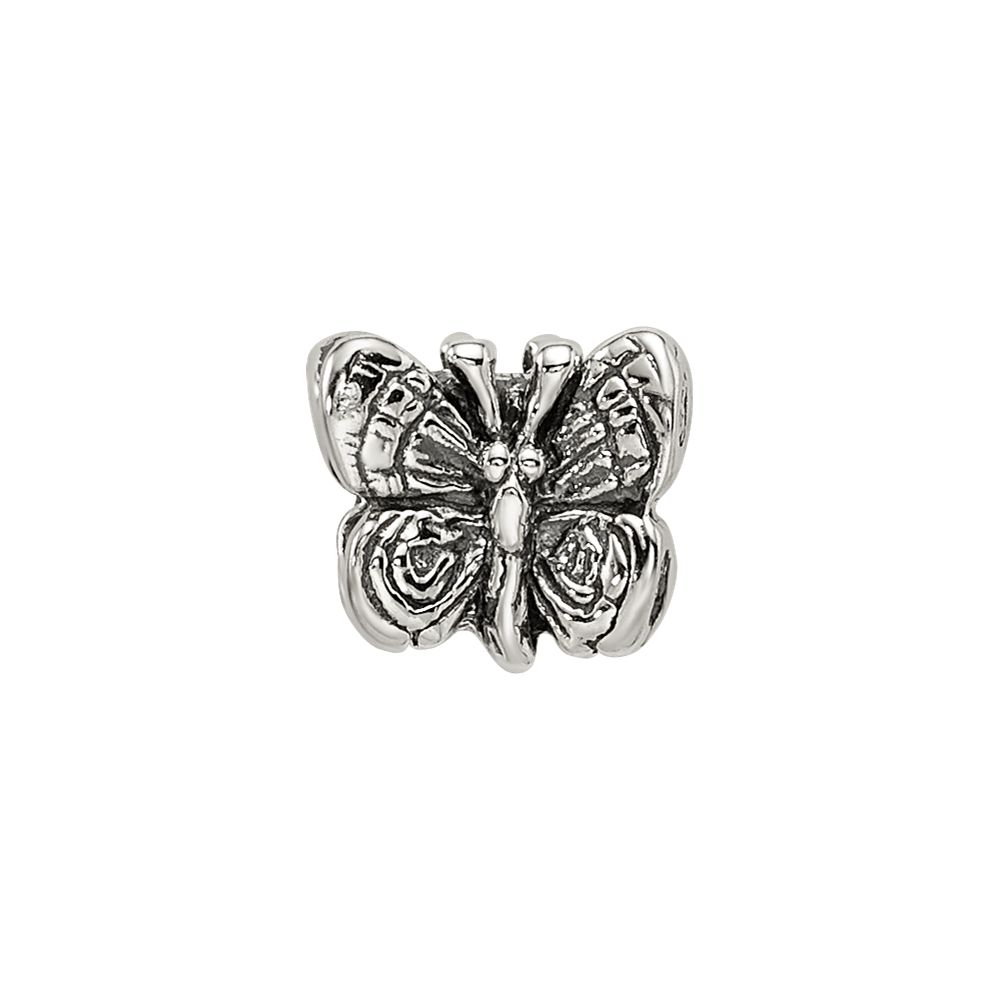 Sterling Silver Reflections Kids Butterfly Bead