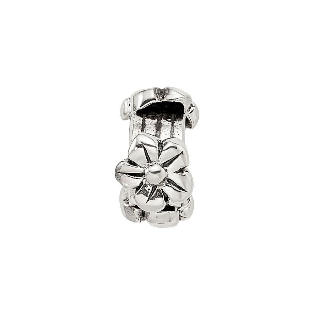 Sterling Silver Reflections Kids Flowers Bead