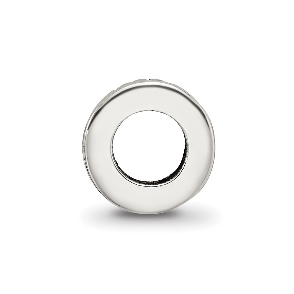 Sterling Silver Reflections Notched Spacer Bead