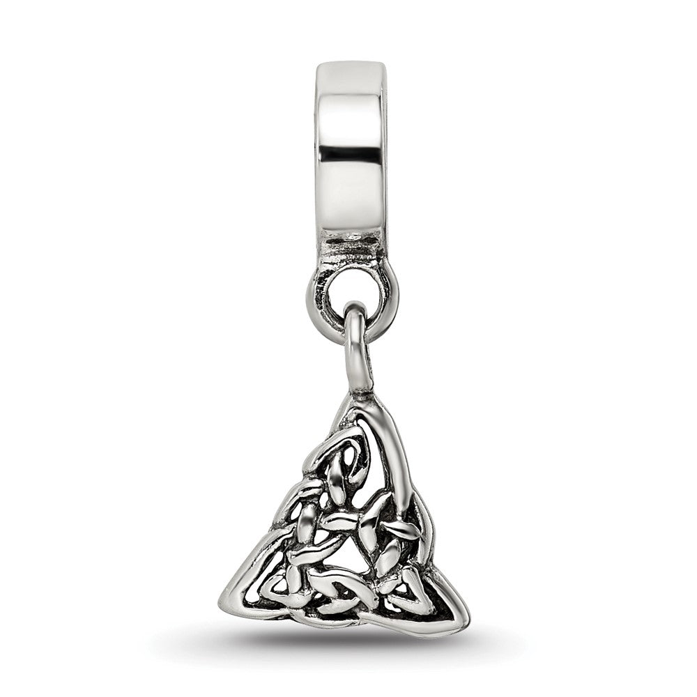 Sterling Silver Reflections Celtic Trinity Dangle Bead