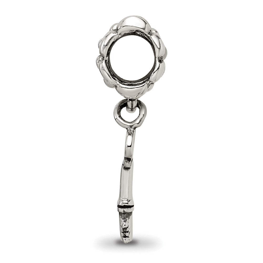 Sterling Silver Reflections Key Dangle Bead