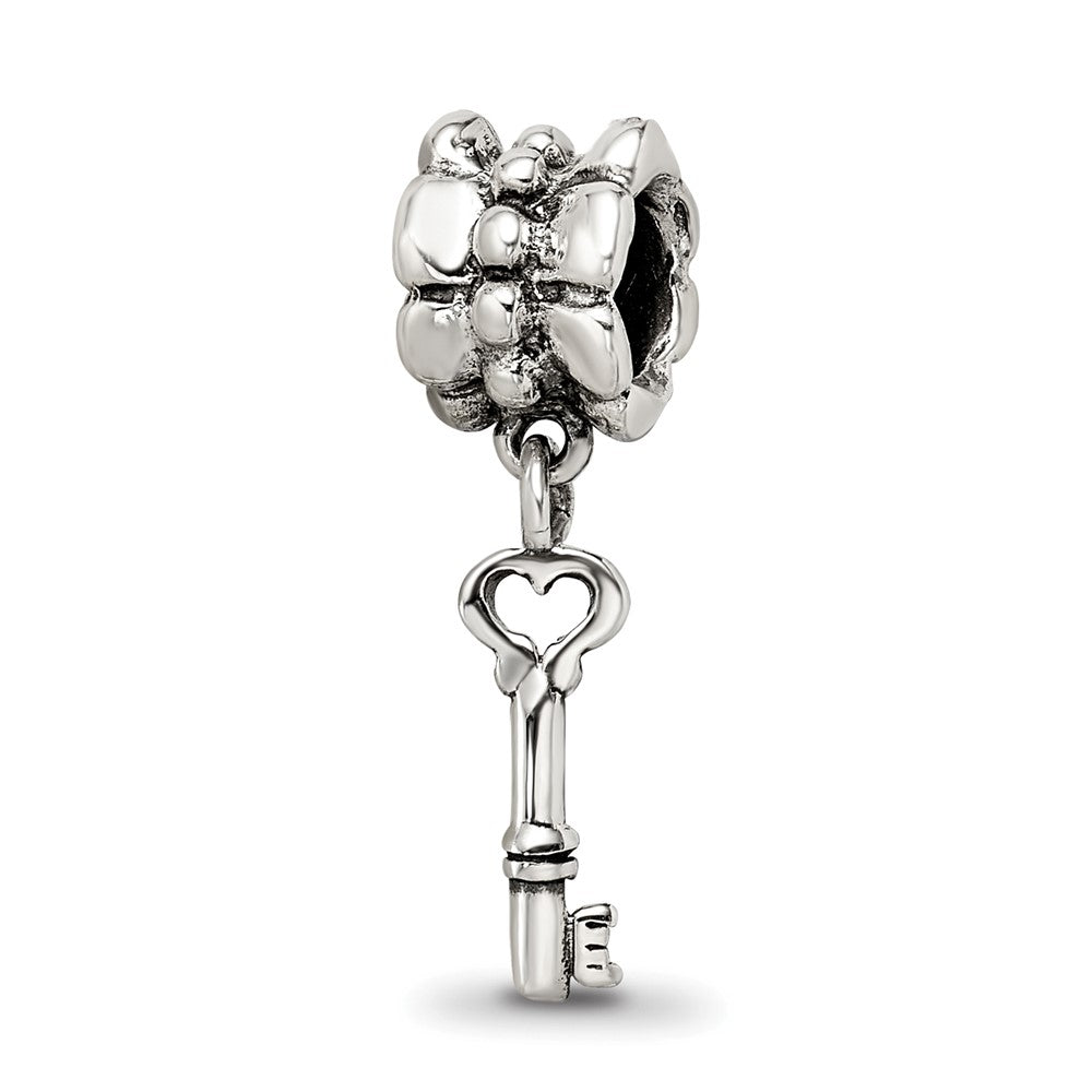 Sterling Silver Reflections Key Dangle Bead