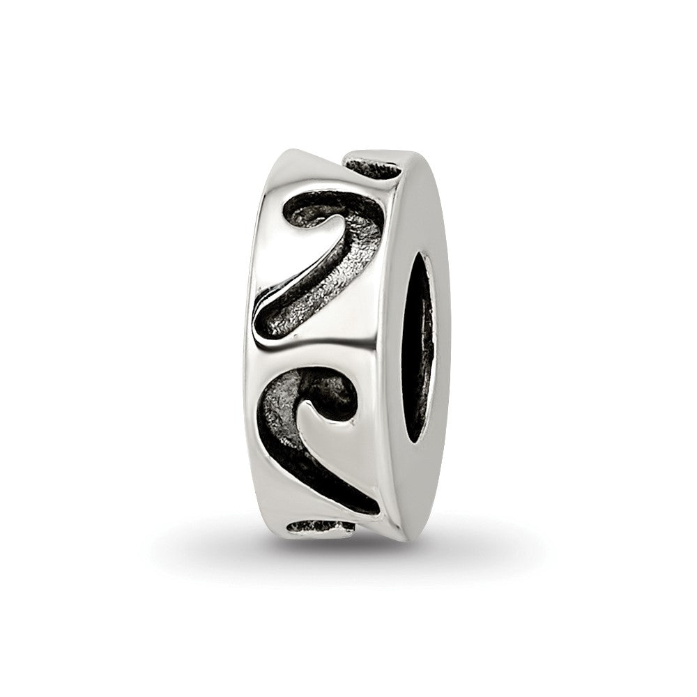 Sterling Silver Reflections Stopper/Spacer Bead