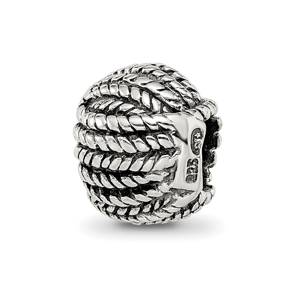 Sterling silver Reflections Ball of Yarn Bead