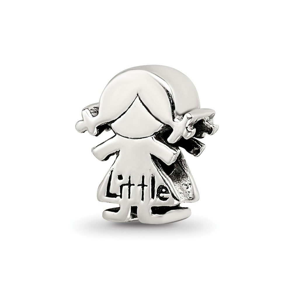 Sterling Silver Reflections Little Sister Girl Bead