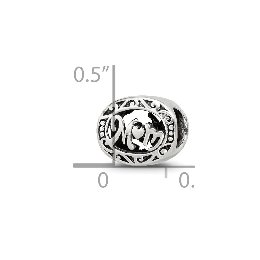 Sterling Silver Reflections Mom Bead