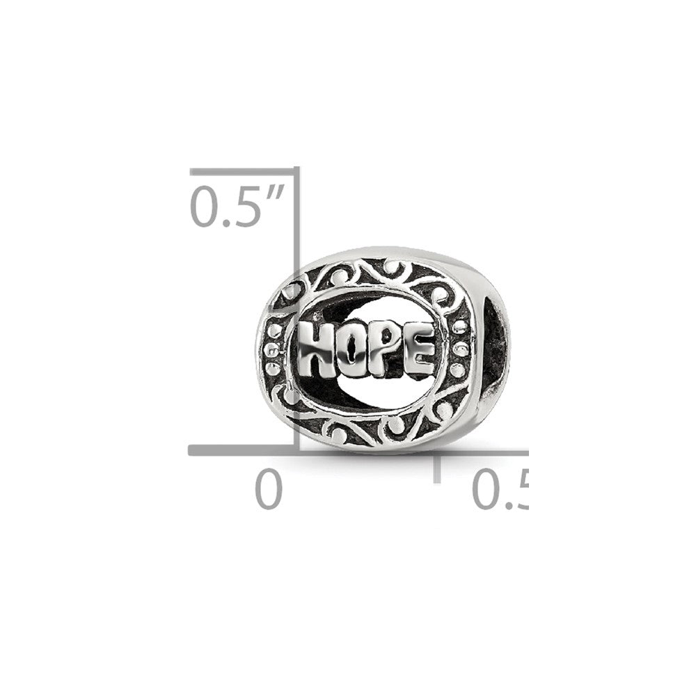 Sterling Silver Reflections Hope Bead