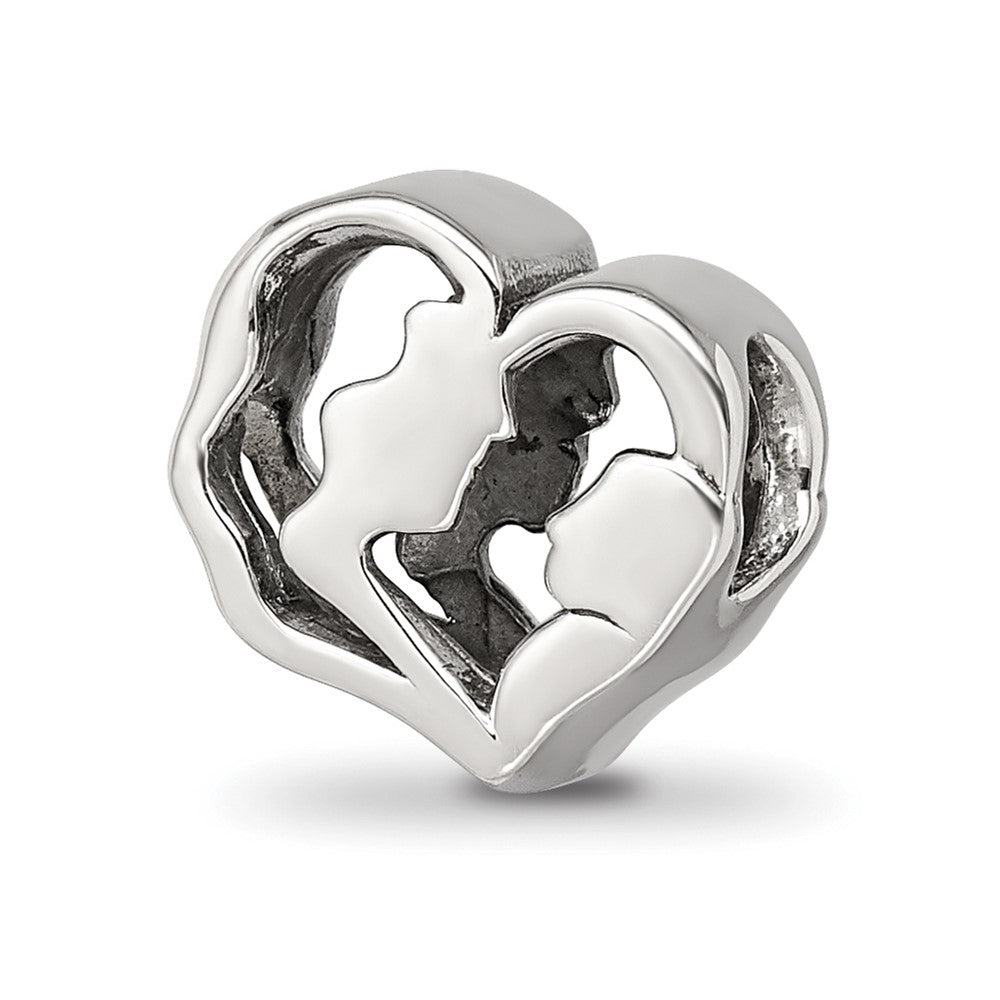 Sterling Silver Reflections Mother and Baby Bead