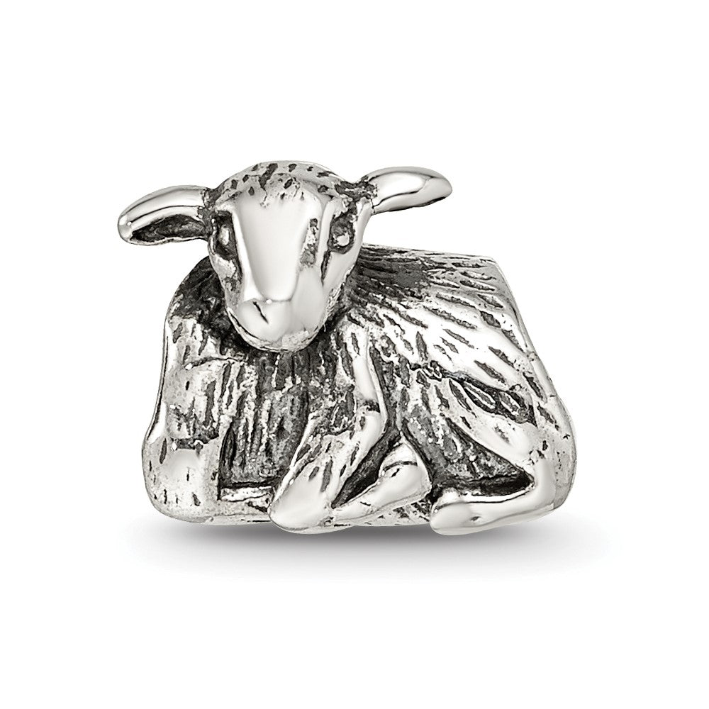 Sterling Silver Reflections Lamb Bead