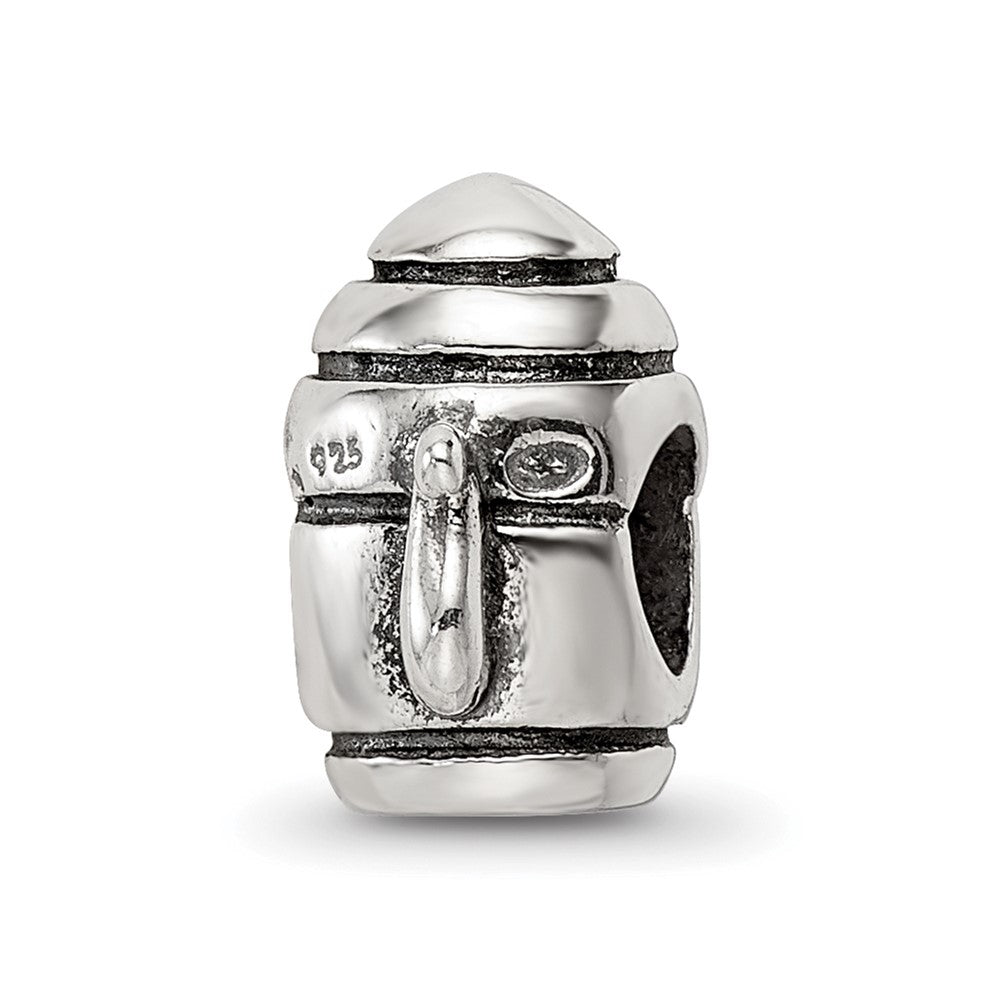 Sterling Silver Reflections Teapot Bead