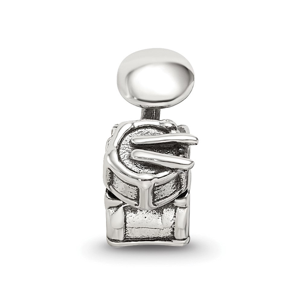 Sterling Silver Reflections Drum Set Bead