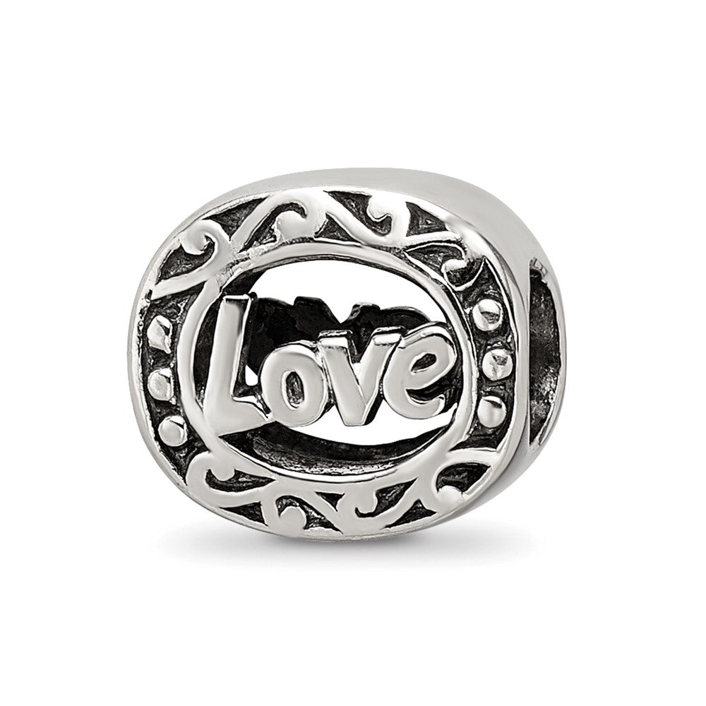 Sterling Silver Reflections Love Bead