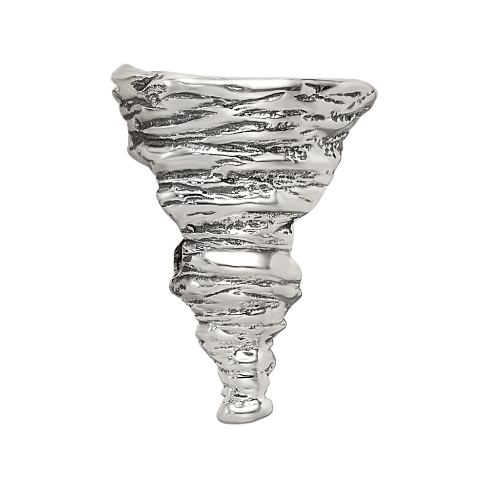 Sterling Silver Reflections Tornado Bead