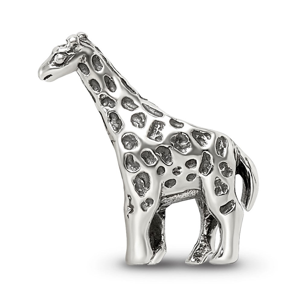 Sterling Silver Reflections Giraffe Bead