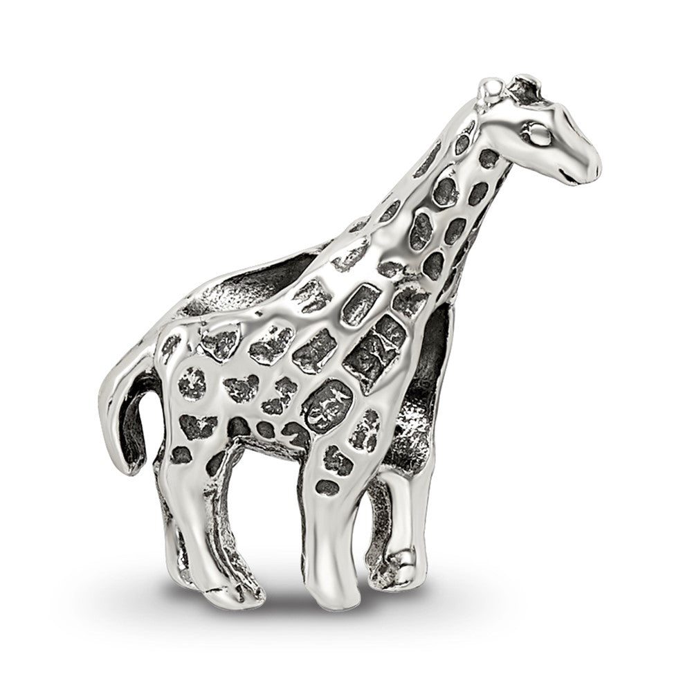 Sterling Silver Reflections Giraffe Bead