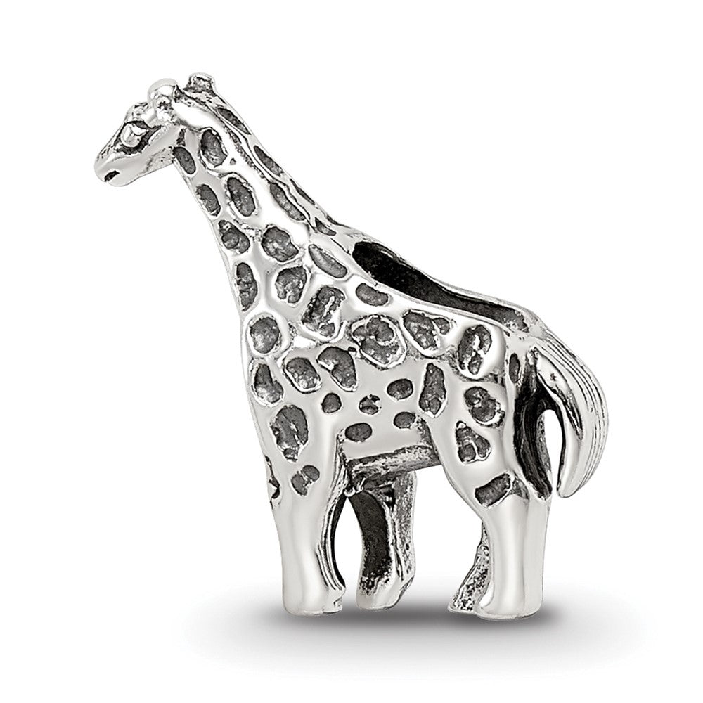 Sterling Silver Reflections Giraffe Bead