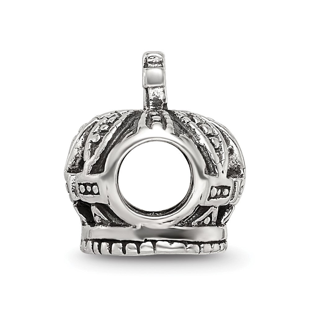 Sterling Silver Reflections Crown Bead