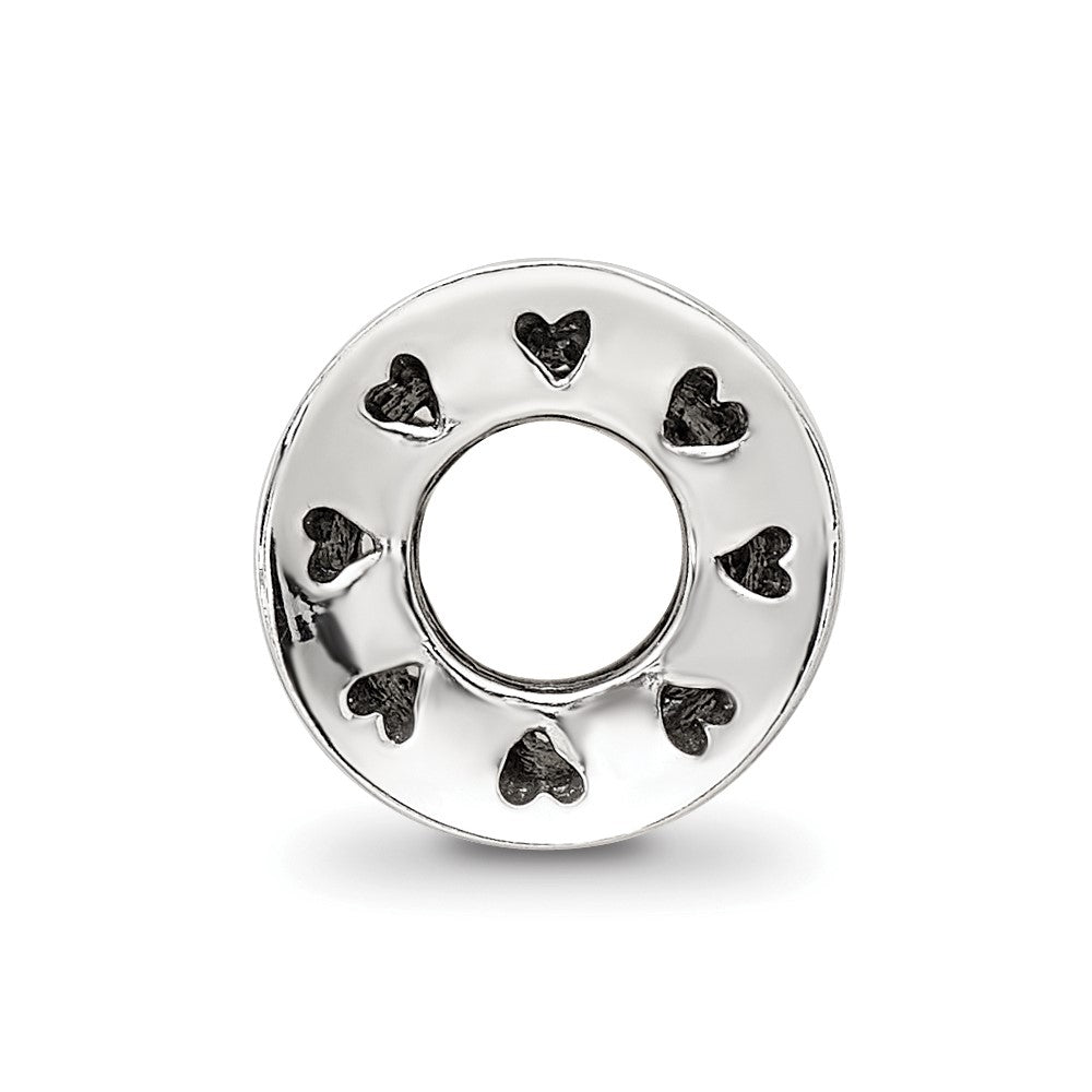 Sterling Silver Reflections Swarovski Love Bead