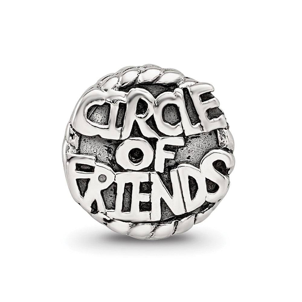 Sterling Silver Reflections Circle of Friends Bead