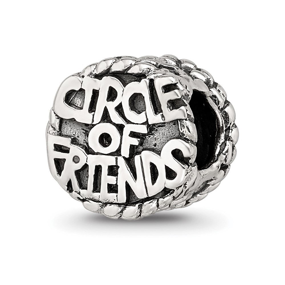 Sterling Silver Reflections Circle of Friends Bead