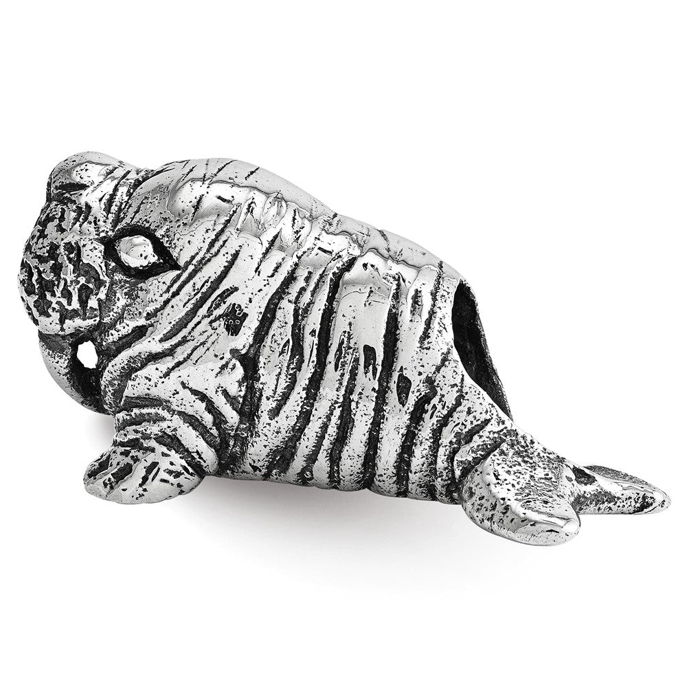 Sterling Silver Reflections Walrus Bead