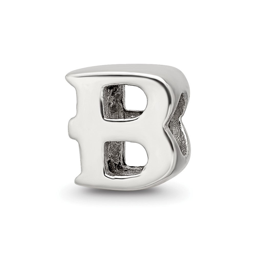 Sterling Silver Reflections Letter B Bead