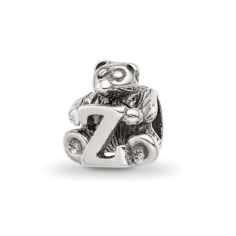 Sterling Silver Reflections Kids Letter Z Bead