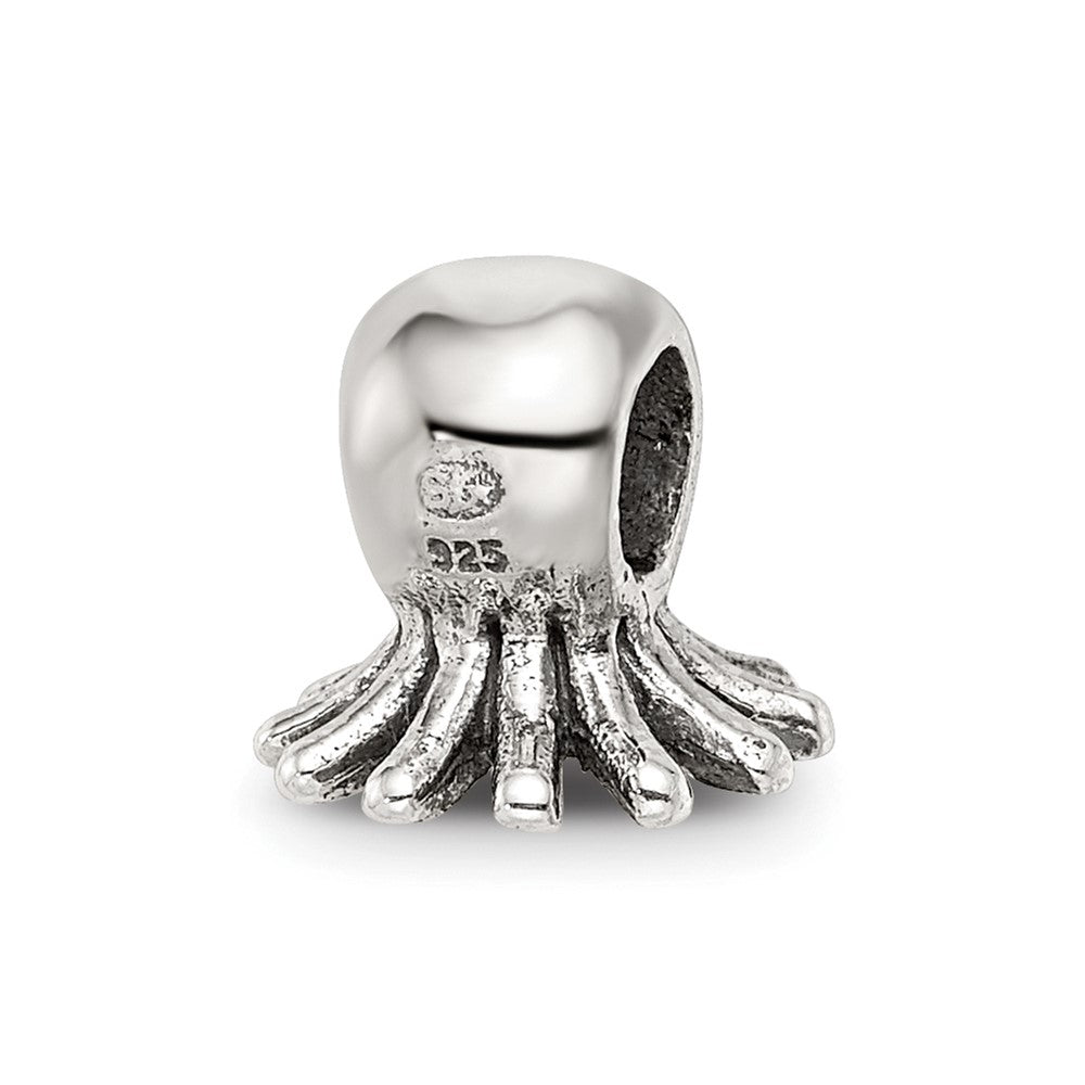 Sterling Silver Reflections Kids Octopus Bead