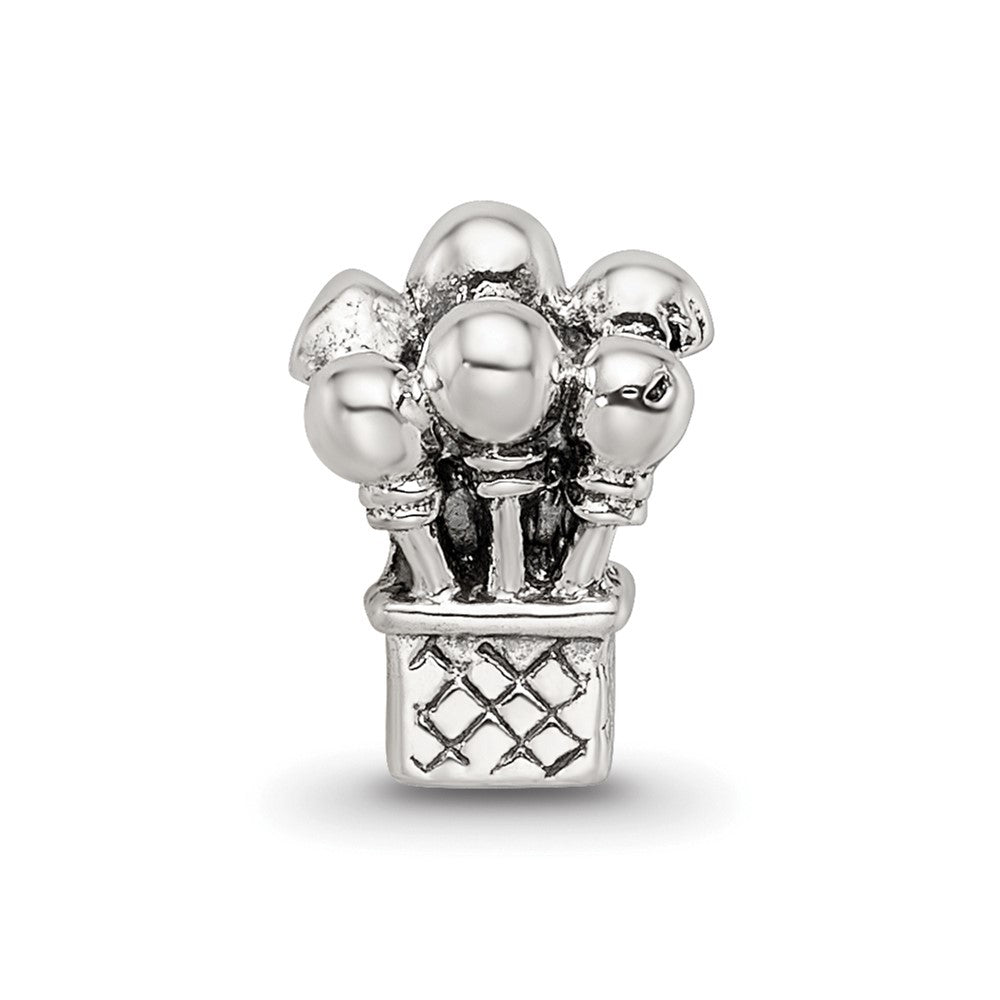 Sterling Silver Reflections Kids Balloons Bead