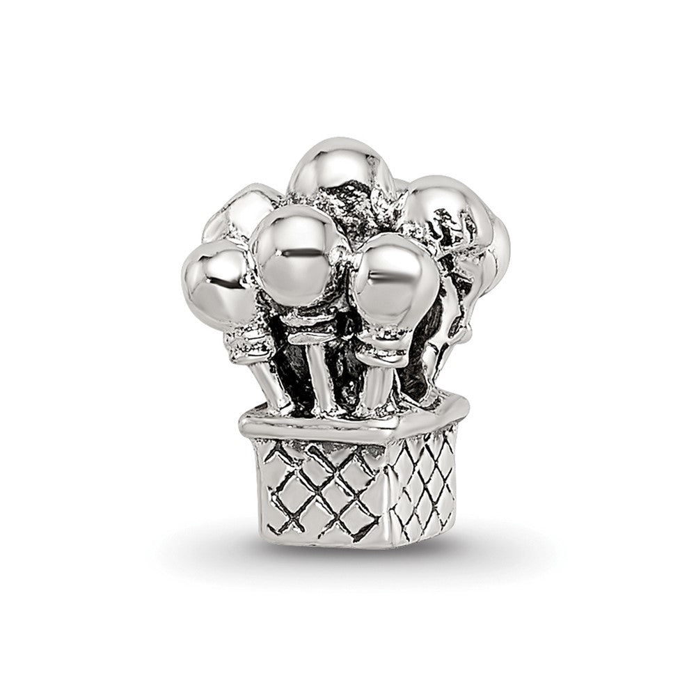 Sterling Silver Reflections Kids Balloons Bead