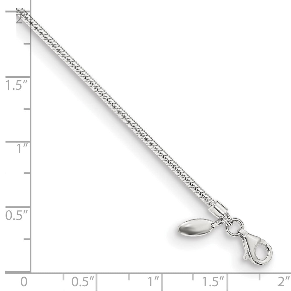 Kids Collection Sterling Silver Necklace for Reflection Beads