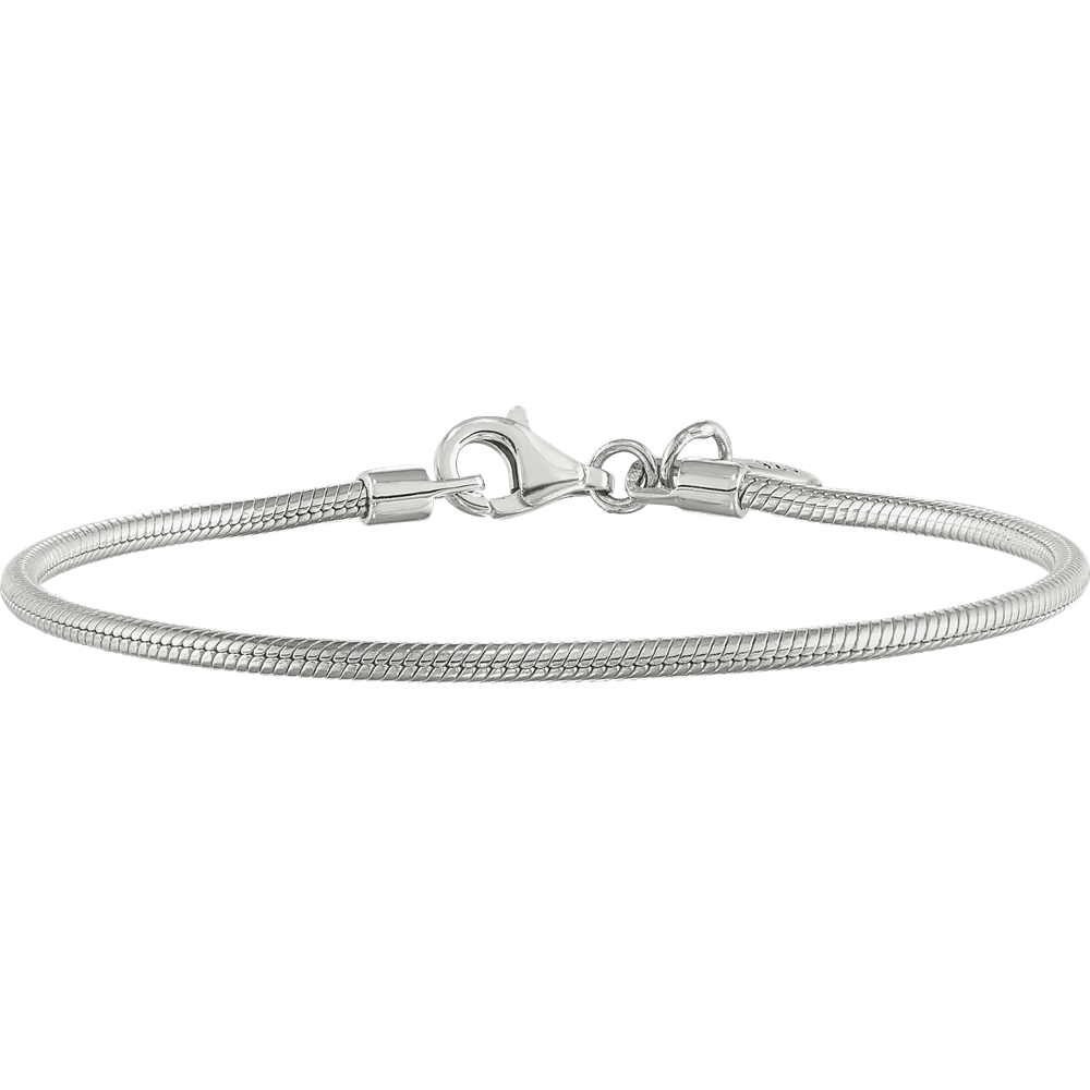 Sterling Silver Reflections Kids Lobster Polished Bracelet