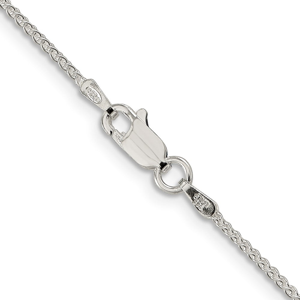 Sterling Silver 1.25mm Round Spiga Chain