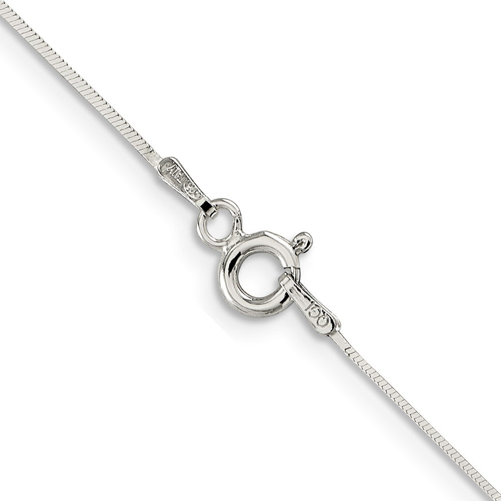 Sterling Silver .7mm Square Snake Chain