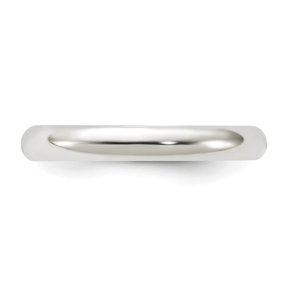 Sterling Silver 3mm Half Round Size 4.5 Band