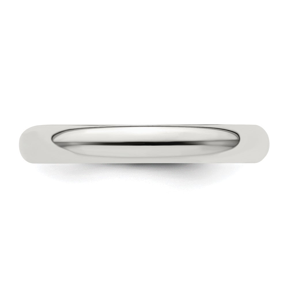 Sterling Silver 3mm Half Round Size 4.5 Band