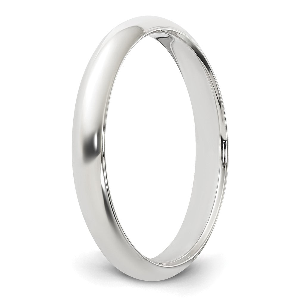 Sterling Silver 3mm Half Round Size 4.5 Band