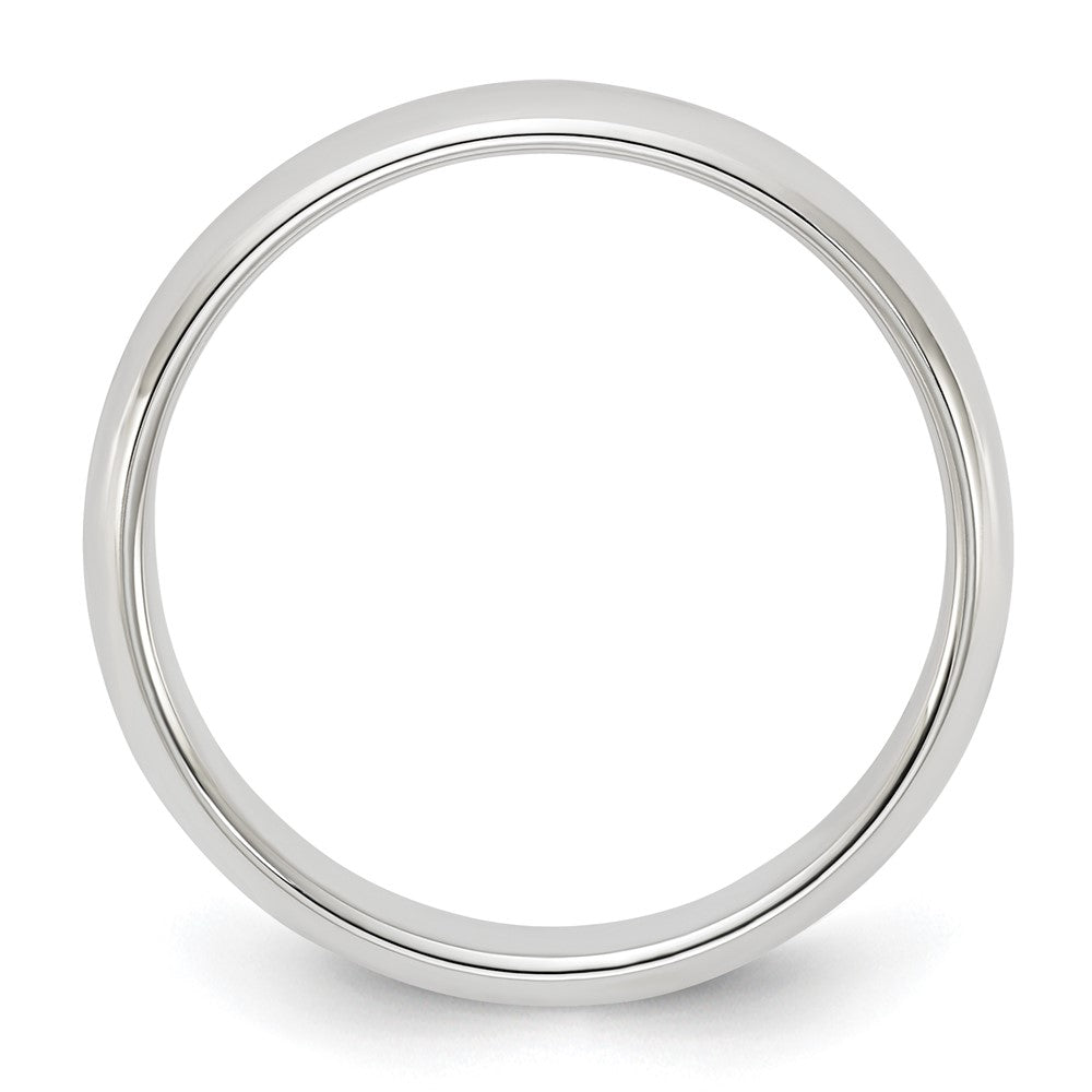 Sterling Silver 4mm Half Round Size 10 Band