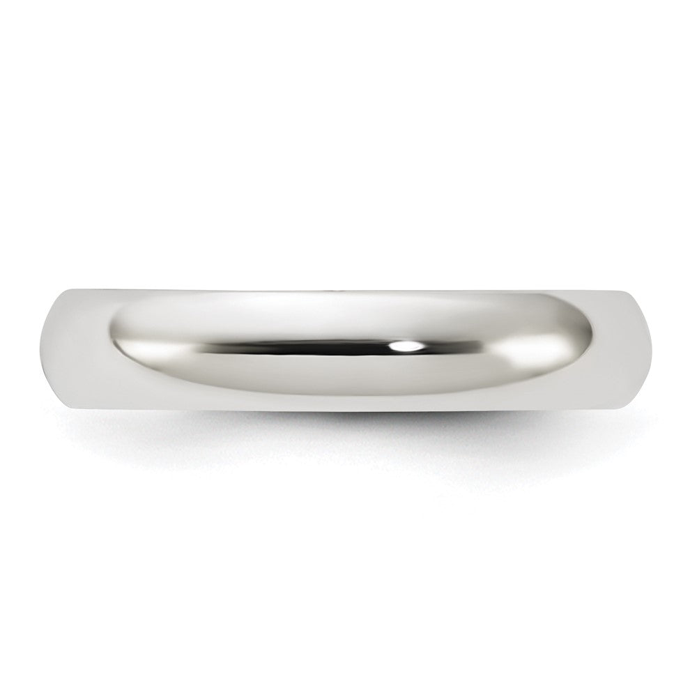 Sterling Silver 4mm Half Round Size 10 Band