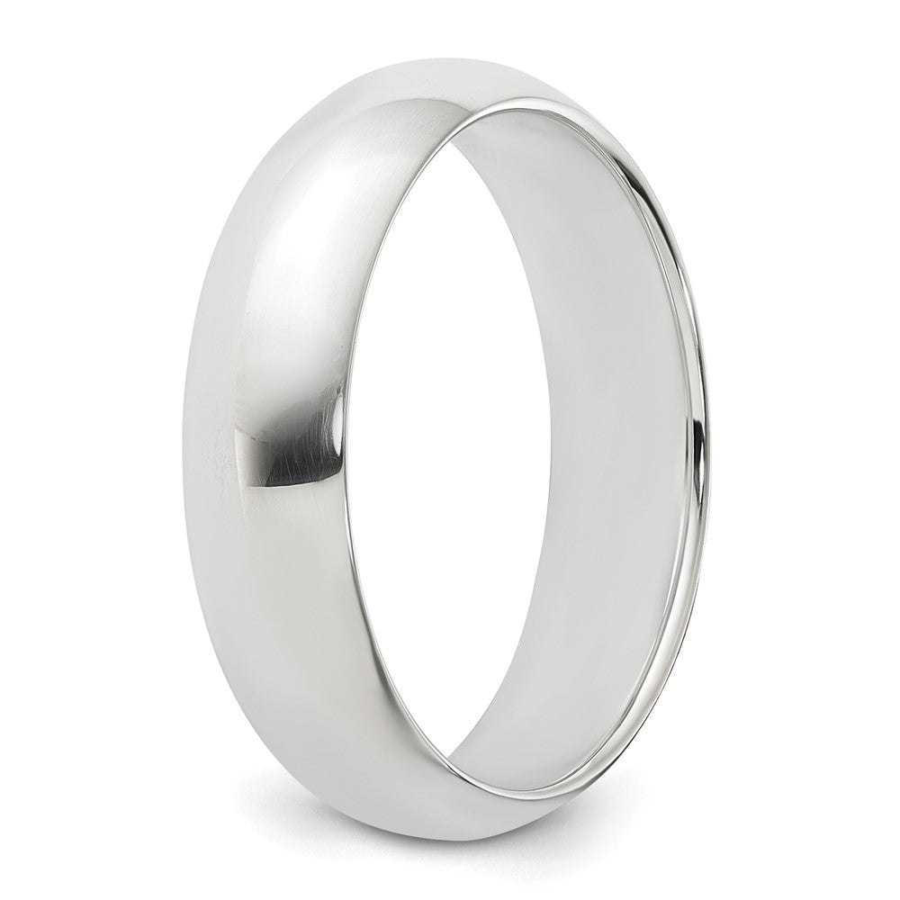 Sterling Silver 5mm Half Round Size 7 Band