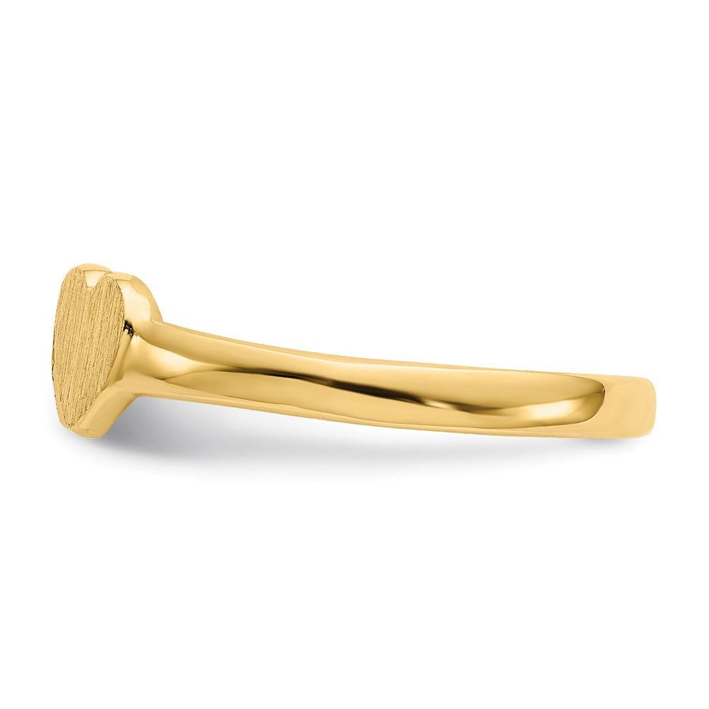 14k Childs Double Heart Ring