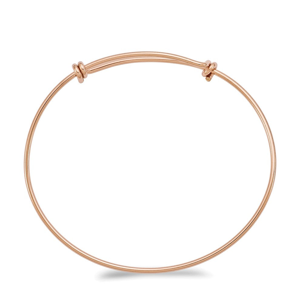 Rose Gold Filled 1.65mm Expandable Bangle