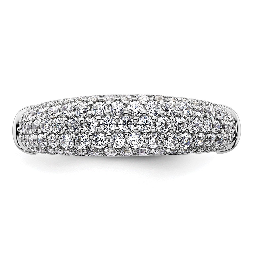 14K White Gold Lab Grown Diamond VS/SI FGH Band