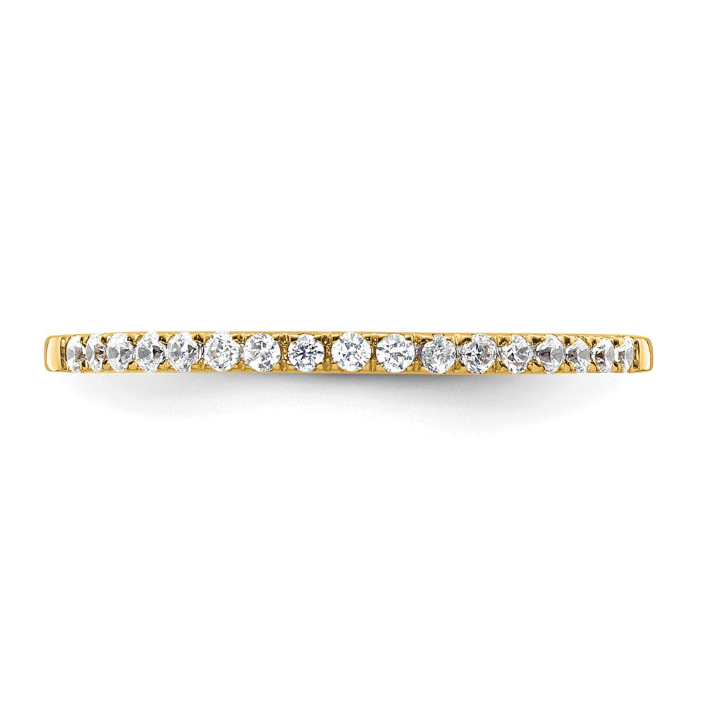 14K Gold Lab Grown Diamond VS/SI FGH Wedding Band