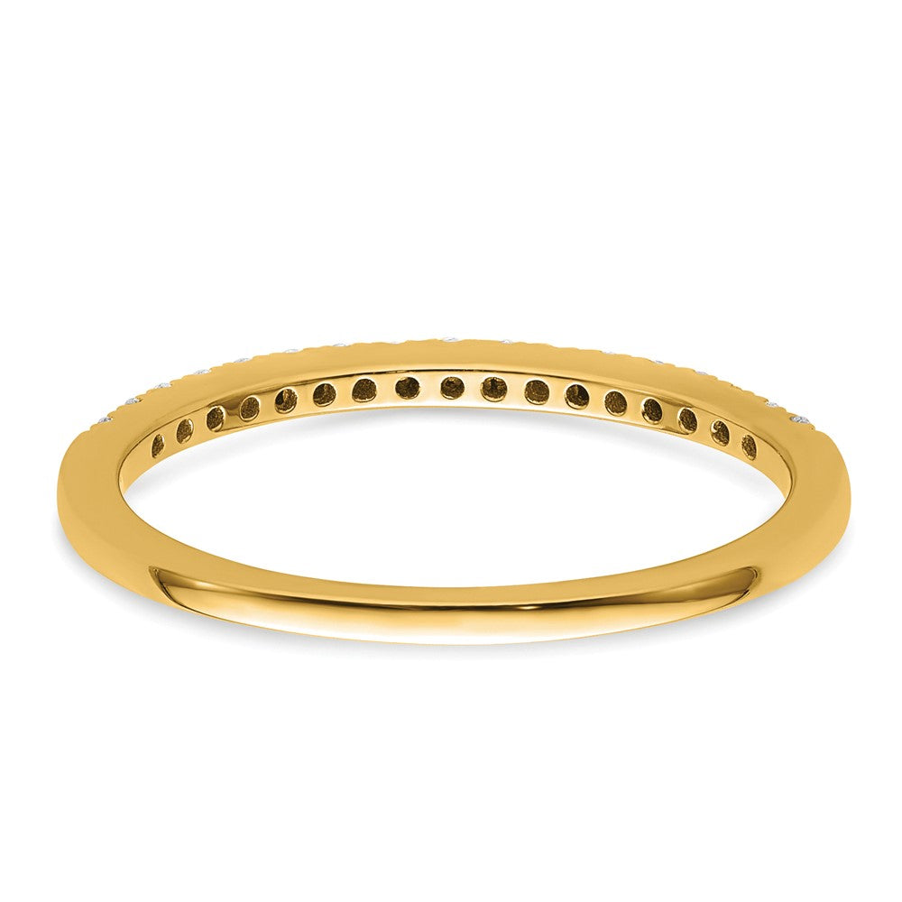 14K Gold Lab Grown Diamond VS/SI FGH Wedding Band