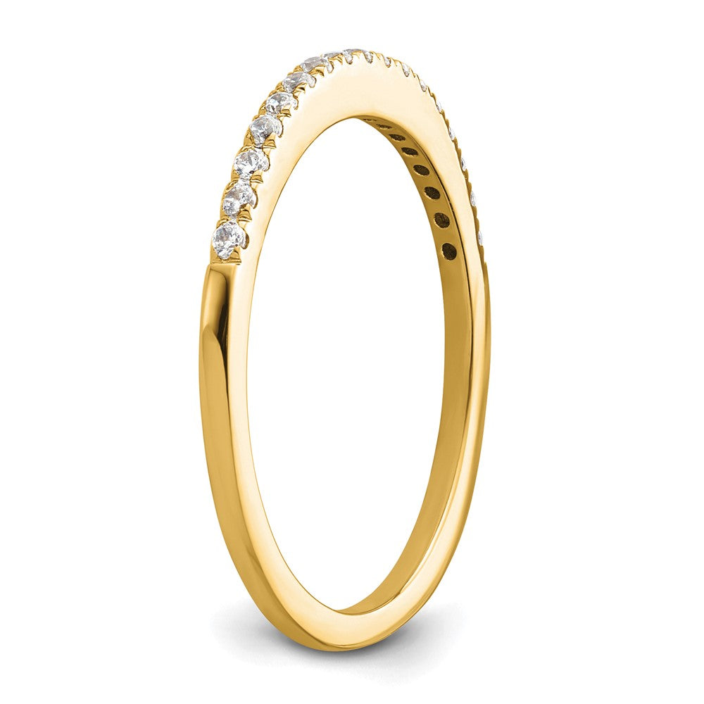 14K Gold Lab Grown Diamond VS/SI FGH Wedding Band