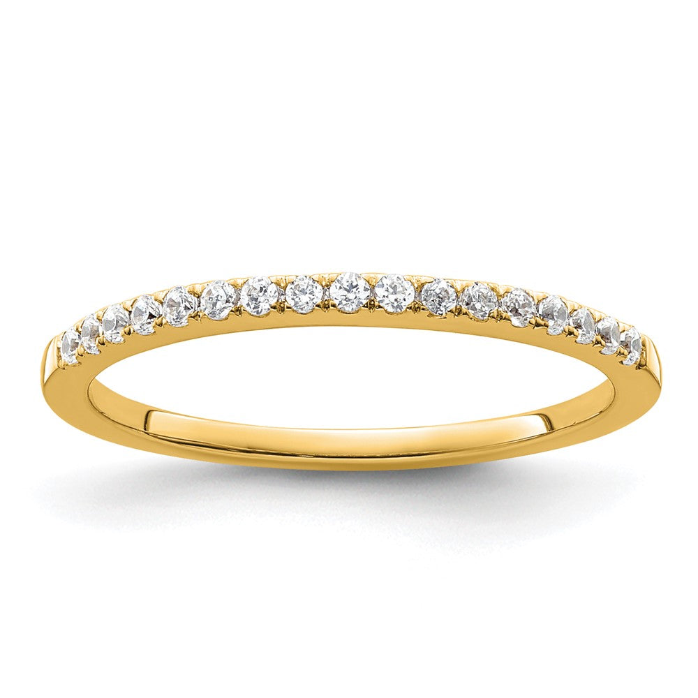 14K Gold Lab Grown Diamond VS/SI FGH Wedding Band