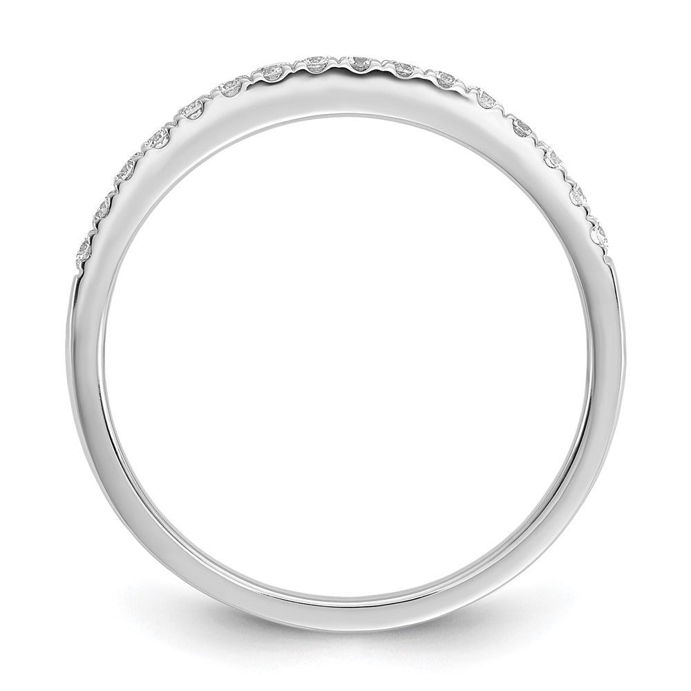 14K White Gold Lab Grown Diamond VS/SI FGH Wedding Band